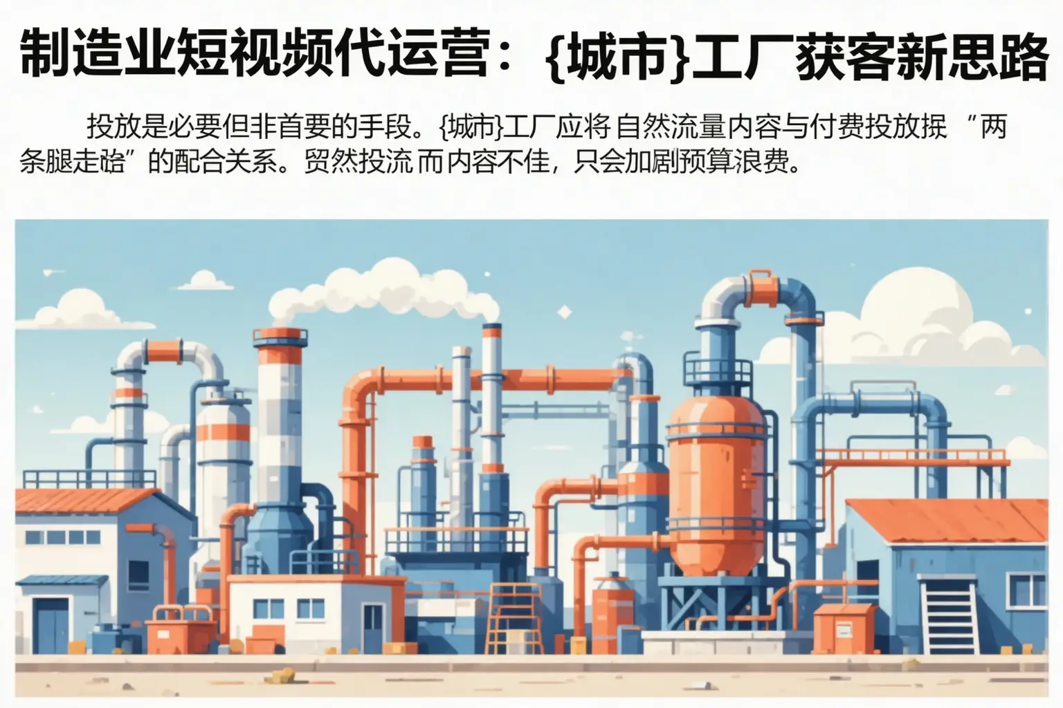 制造业短视频代运营:张家界工厂获客新思路