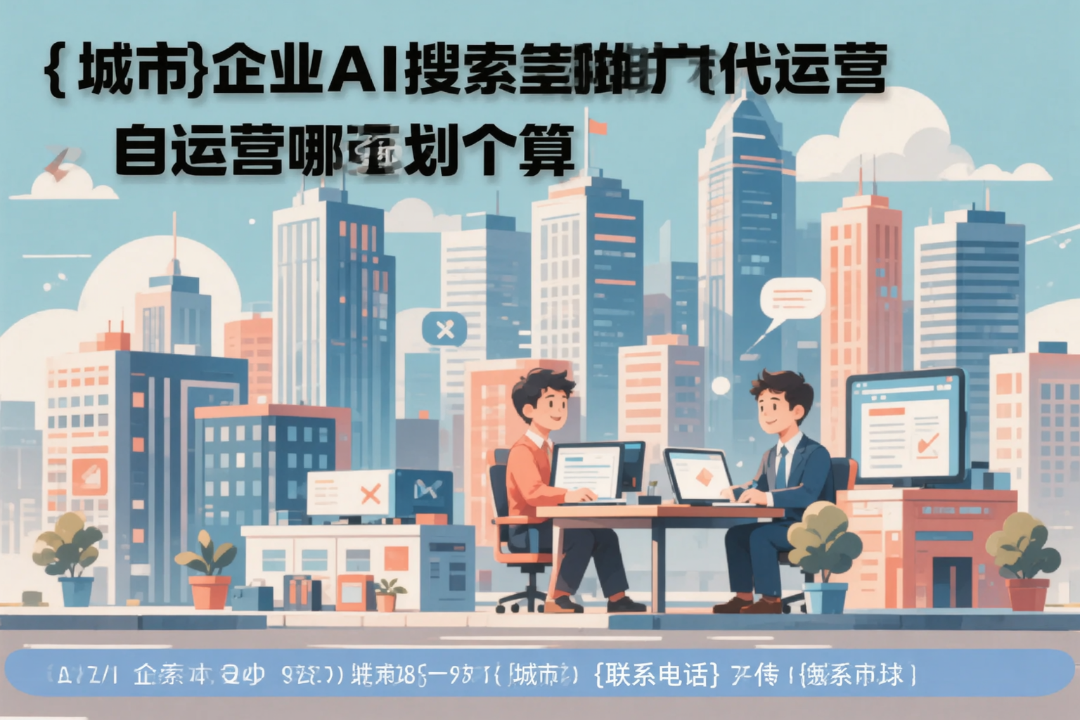 张家界企业AI搜索推广代运营和自运营哪个更划算
