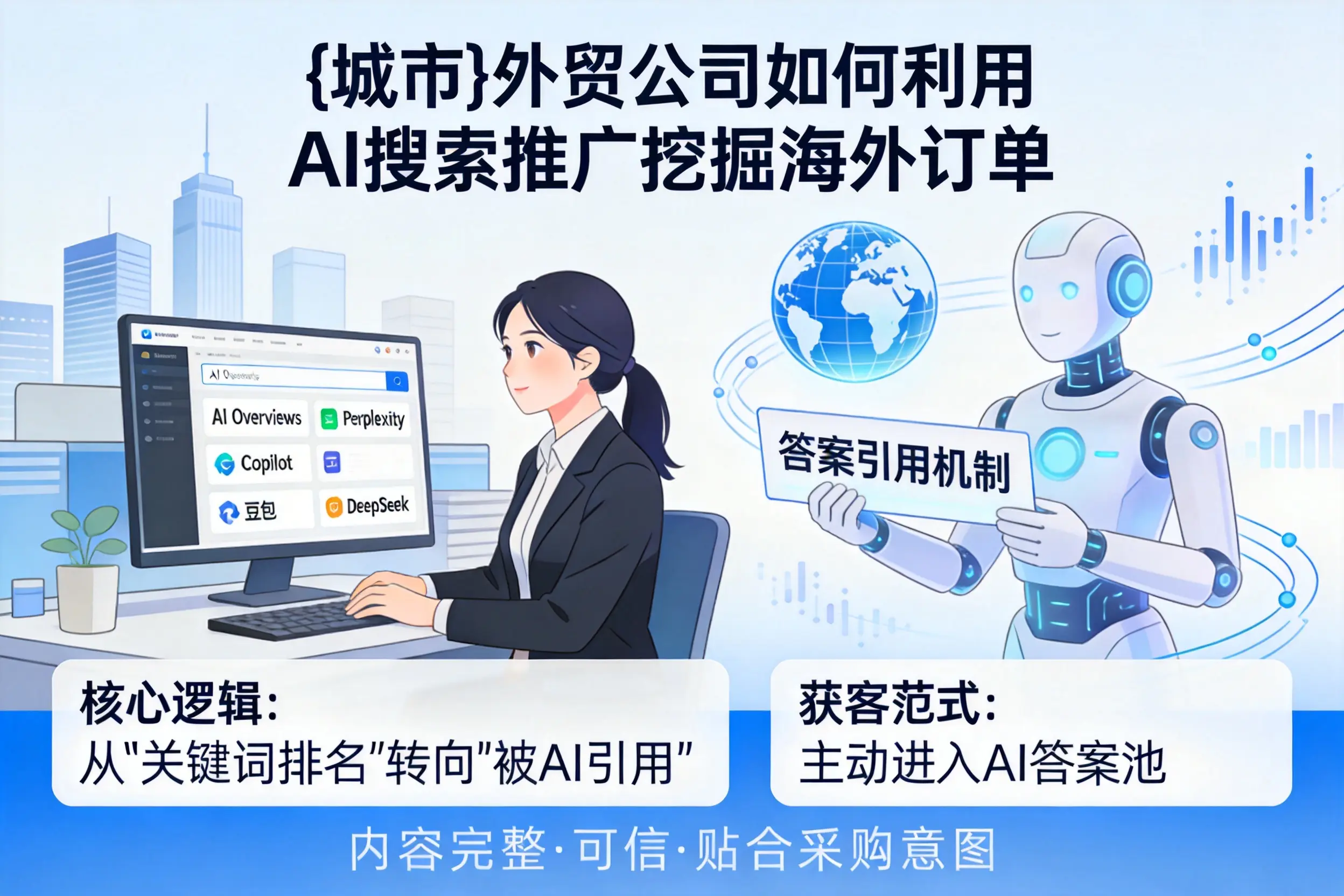 张家界外贸公司如何利用AI搜索推广挖掘海外订单
