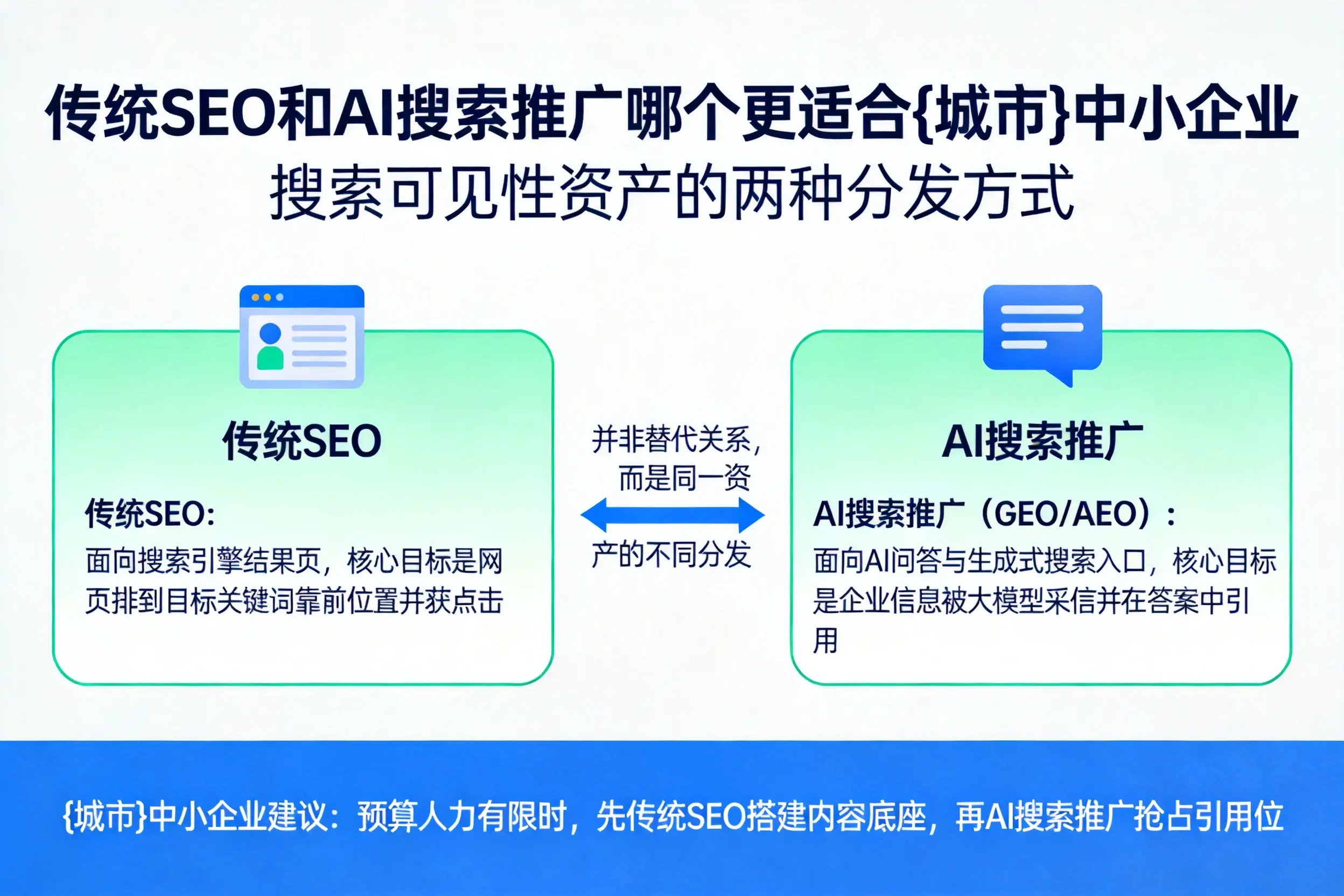 传统SEO和AI搜索推广哪个更适合张家界中小企业
