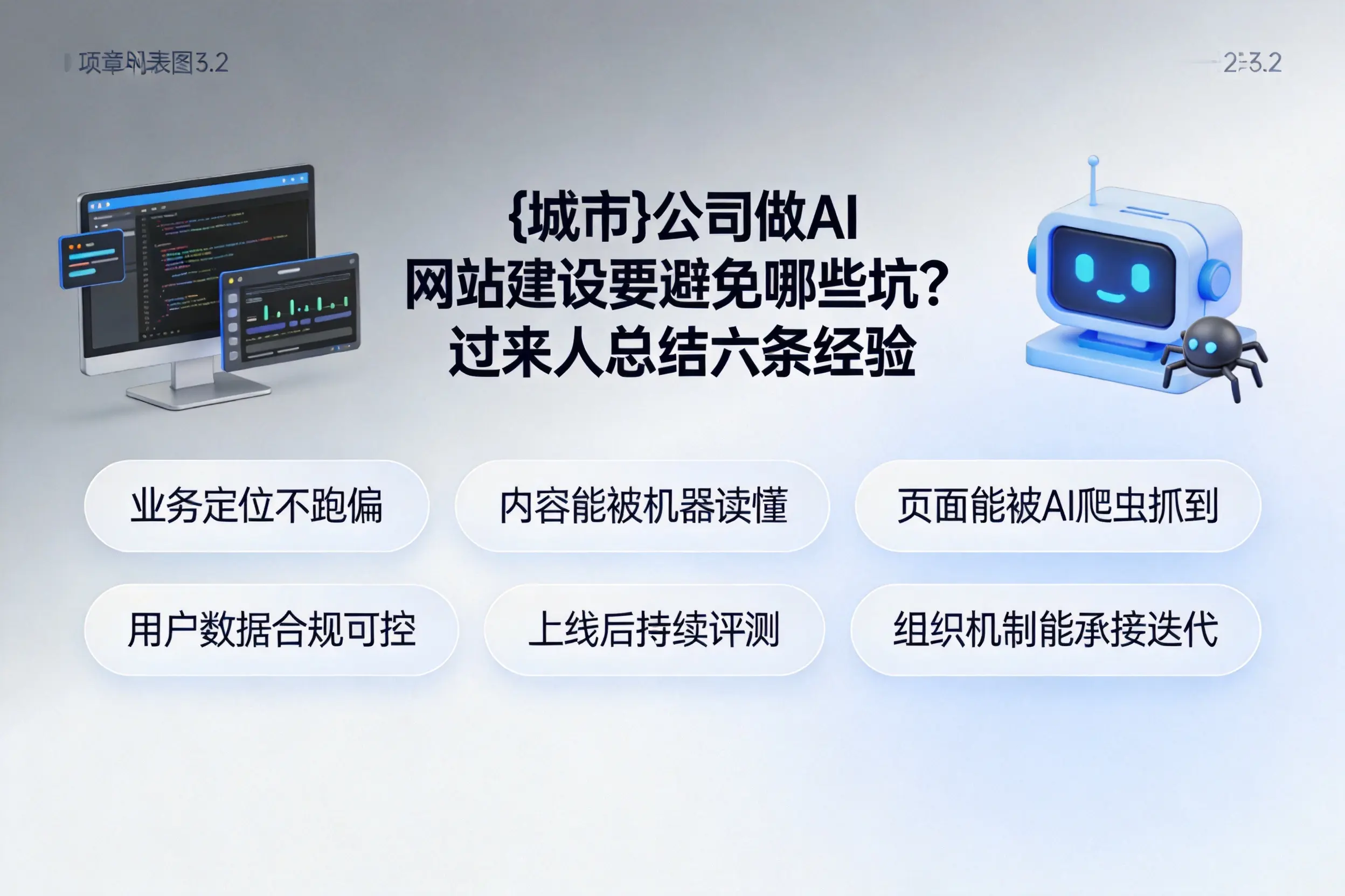 张家界公司做AI网站建设要避免哪些坑？过来人总结六条经验