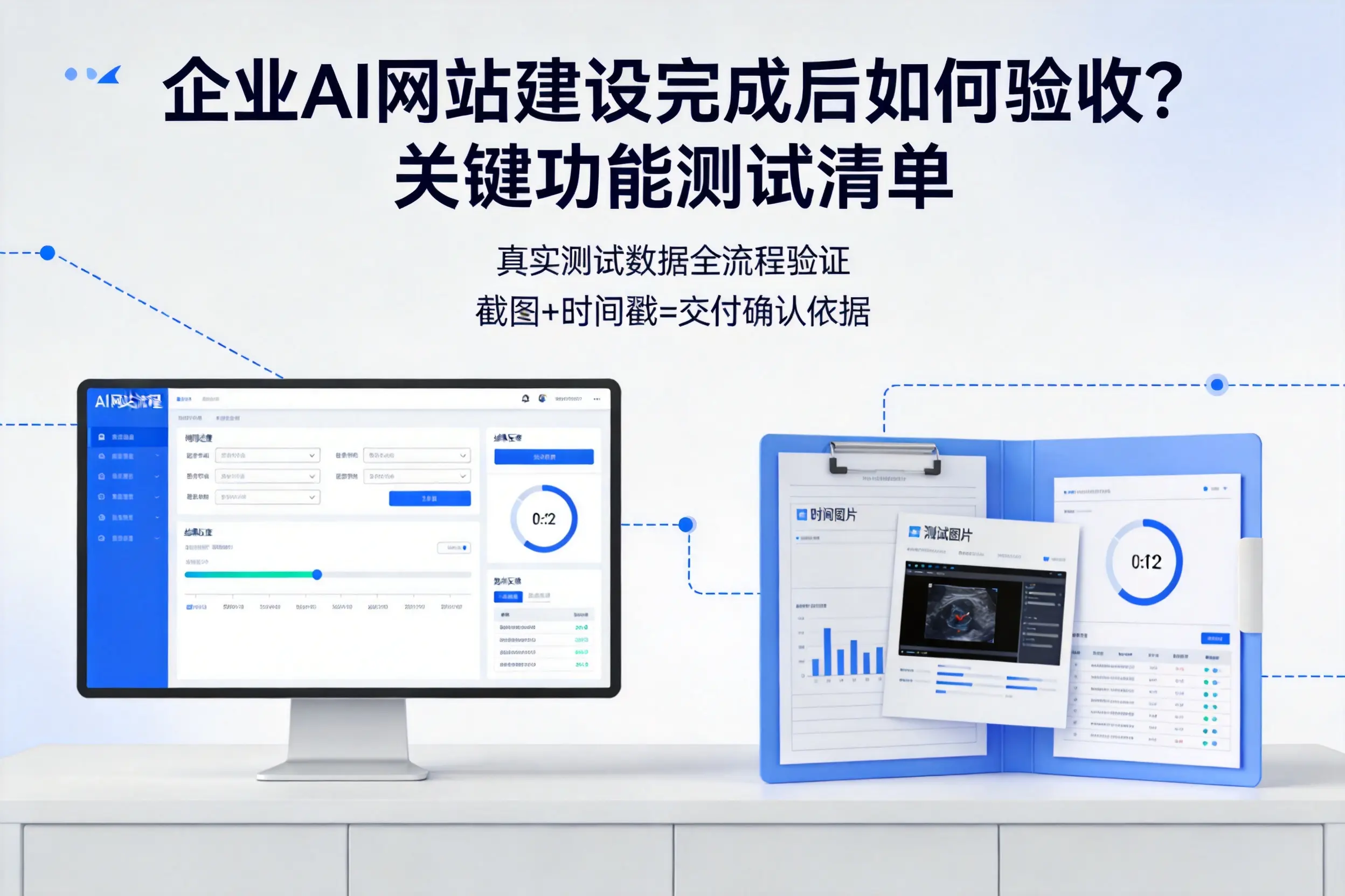 张家界企业AI网站建设完成后如何验收?关键功能测试清单