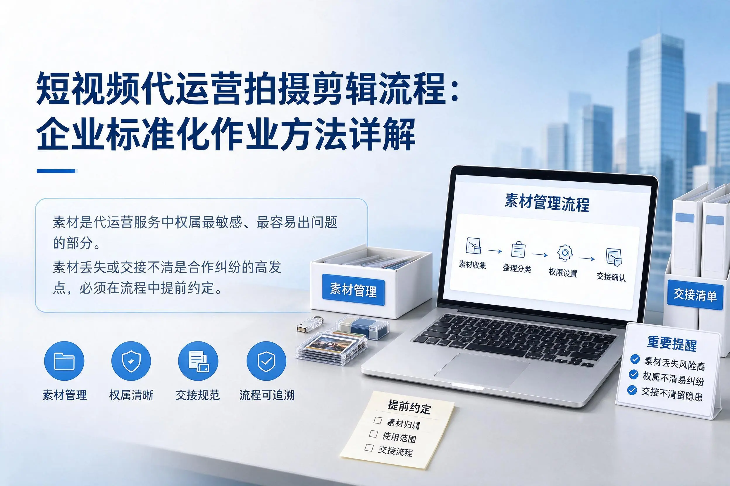 短视频代运营拍摄剪辑流程:张家界企业标准化作业方法详解
