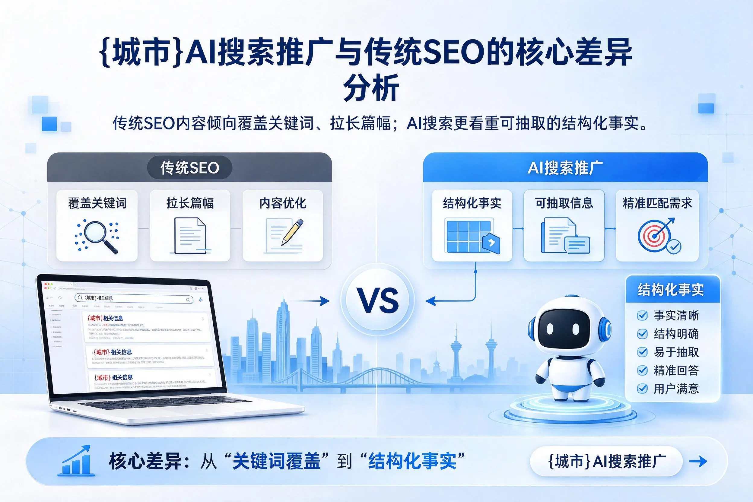 张家界AI搜索推广与传统SEO的核心差异分析